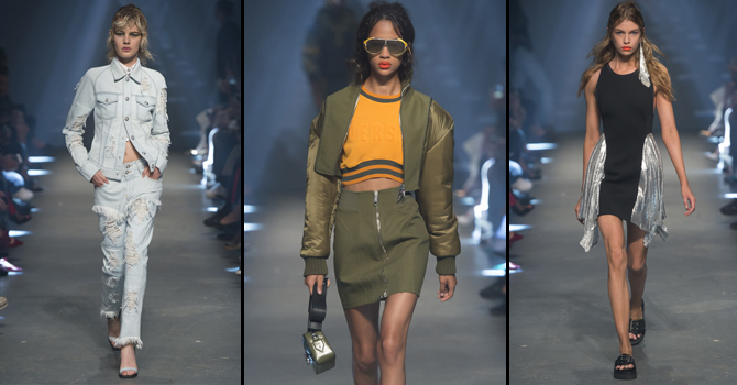 فيرسوس فيرساتشي تكسر قواعد الموضة بأسبوع لندن للموضة ربيع 2017