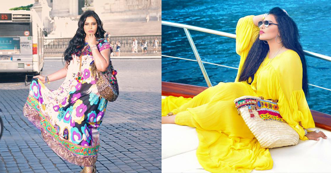 أحلام تلهم الجميع بإطلالات العطلات من شوارع إيطاليا