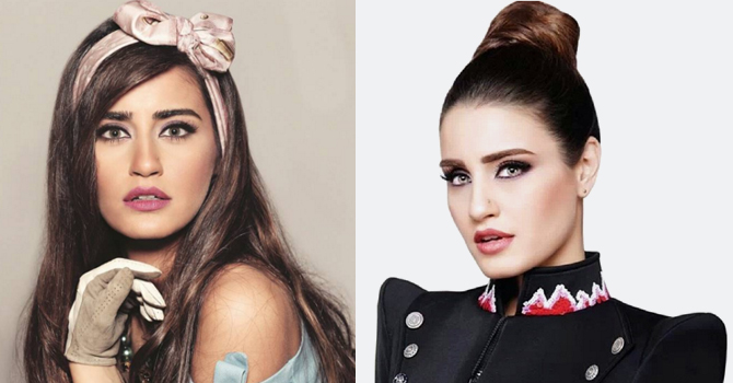 تسريحات شعر إيميه الصياح عبرت عن جمالها الساحر