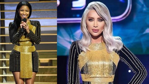 كيف اعتمدت مايا دياب فستان نيكي ميناج ؟