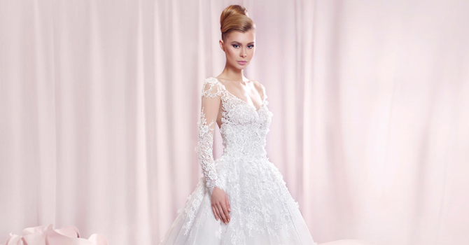 عروس طارق سنو ربيع 2015 فراشة تحلق في سماء الأناقة