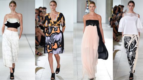 أسبوع لندن  : المونوكروم يسيطر علي تشكيلة عيسي ربيع 2015