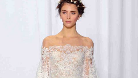 مكياج طبيعي ناعم لعروس خريف 2017 من reem acra