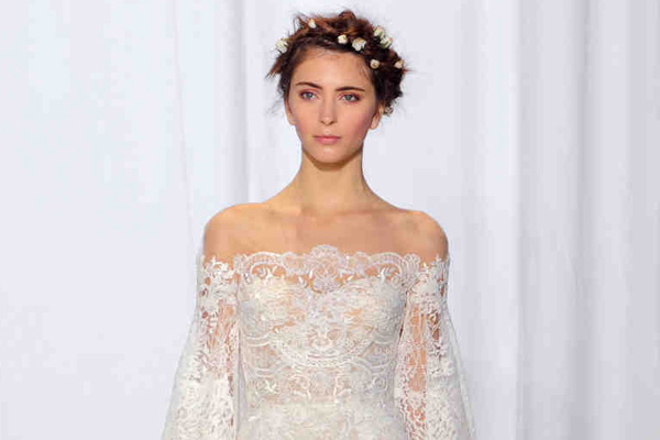 مكياج طبيعي ناعم لعروس خريف 2017 من reem acra