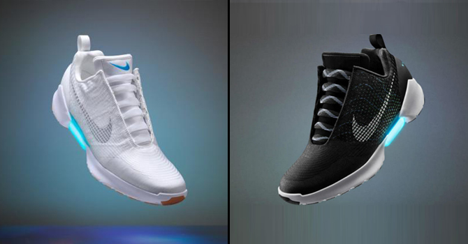 حذاء نايكي هايبر أدابت الذكي يشد رباطه تلقائيا