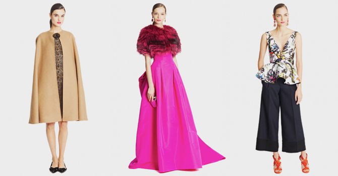 تشكيلة ما قبل خريف 2015 أخر إبداعات اوسكار دي لارينتا