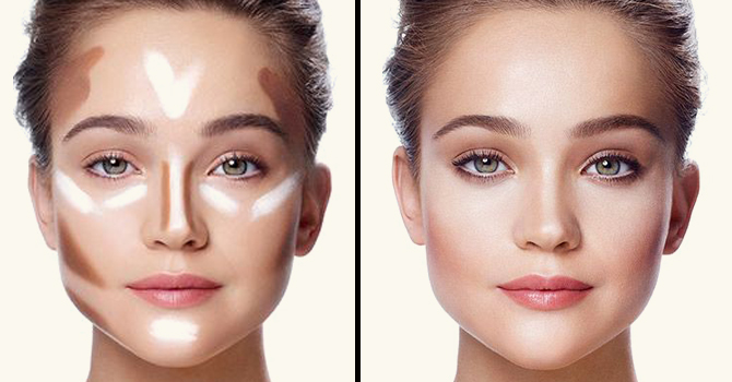 أسهل طريقة لعمل كونتور للوجه كالمحترفين