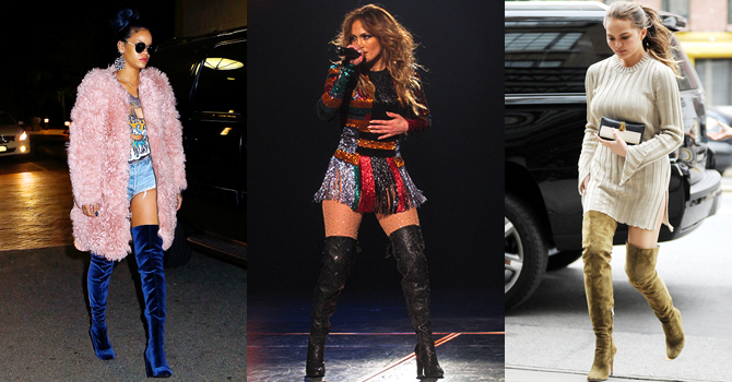 صيحة البوت العالي خيار نجمات هوليوود في 2016