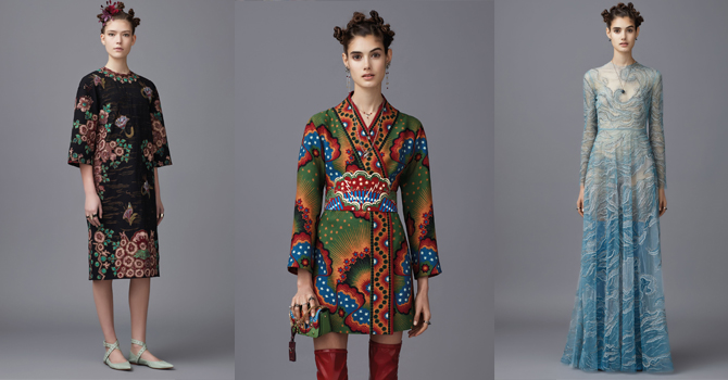 فساتين فالنتينو ما قبل خريف 2016 من وحي التراث العالمي