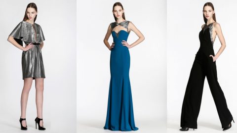 فساتين جورج حبيقة خريف وشتاء 2016 بخطوط بسيطة