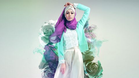 إطلالاتك بالحجاب 2015 بلمسات ربيعية مشرقة