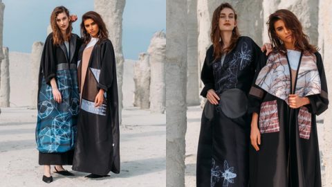 عبايات هندسية بلمسة مبتكرة من The Esthetics