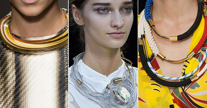 صيحات قلادات ربيع 2015 أعتمديها الآن