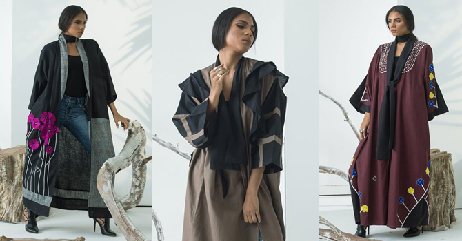 عبايات Leenaz 2016 بلمسات قبلية مبتكرة