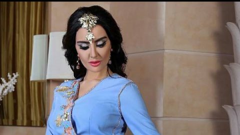 ميساء مغربي بإكسسوار أنيق عند مقدمة الشعر رمضان 2016