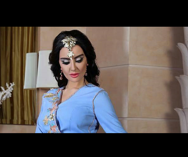 ميساء مغربي بإكسسوار أنيق عند مقدمة الشعر رمضان 2016