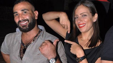 ريم البارودي ترد على شائعة انفصالها عن أحمد سعد بالقبل