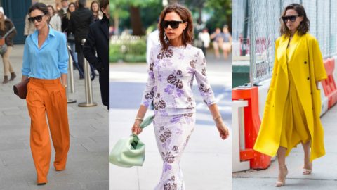 في عيد ميلادها 43 … اكتشفي حيل فيكتوريا بيكهام للظهور أطول قامة !