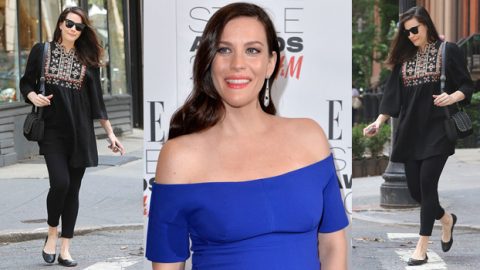 تعلمي خدع ليف تايلر لإطلالة مثالية بعد الولادة