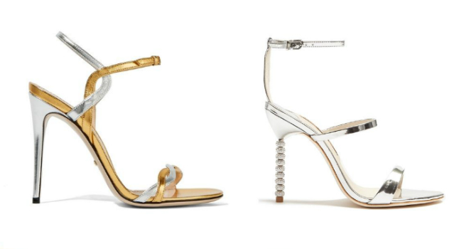 أحذية زفاف ميتاليك لن تتوقفي عن ارتدائها بعد عرسكِ