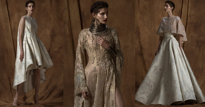 فساتين سعيد قبيسي ربيع 2016 جواهر إفريقية فريدة