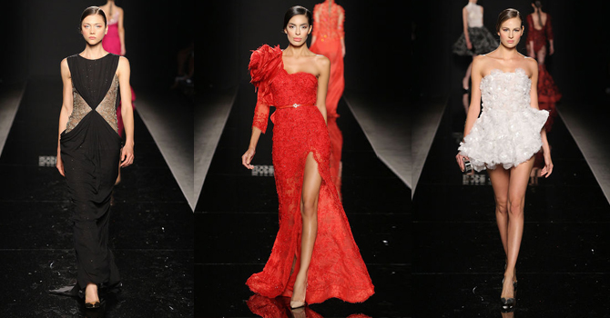 تصميمات ساحرة لراني زاخم شتاء 2014 2015 أزياء راقية