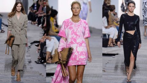 امرأة مايكل كورس صيف 2018 تغمرها الحيوية بجميع الأوقات