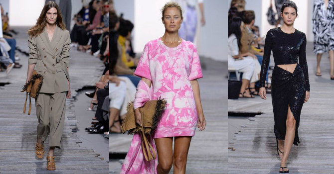 امرأة مايكل كورس صيف 2018 تغمرها الحيوية بجميع الأوقات