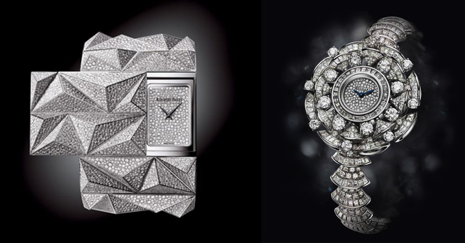 ساعات الألماس الثلجية 2015 تضئ معصمك فى الكريسماس