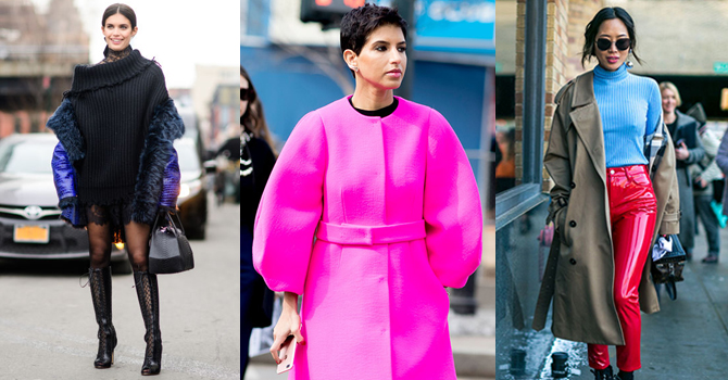 صيحات تصدرت أسبوع نيويورك شتاء 2018 الـ Street style