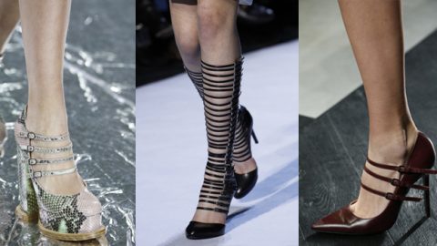 صرعة الأحذية متعددة السيور تجدد طلتكِ هذا الشتاء