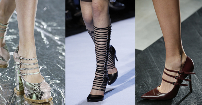 صرعة الأحذية متعددة السيور تجدد طلتكِ هذا الشتاء