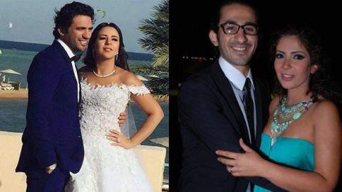 سر تغيب أحمد حلمي ومنى زكي عن حفل زفاف إيمي سمير غانم وحسن الرداد