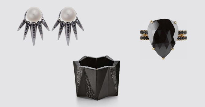 مجوهرات الألماس الأسود 2015 للجريئات فقط