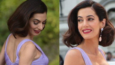أمل كلوني تتألق بتسريحات شعر أيقونية في مهرجان فينيسيا السينمائي 2017