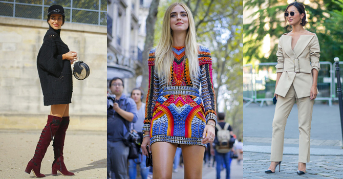 إطلالات تملؤها الحيوية تضئ موضة الشارع الباريسي ربيع 2017