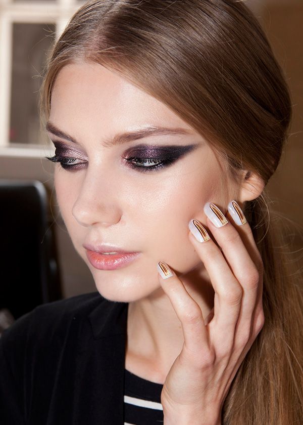 موضة nail art خريف 2014