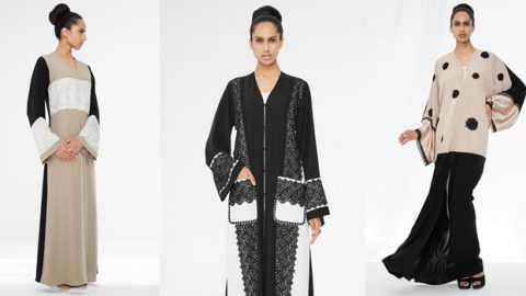 عبايات أرابيسك ربيع 2015 بصيحة البلوك العصرية