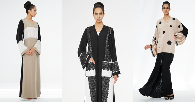 عبايات أرابيسك ربيع 2015 بصيحة البلوك العصرية