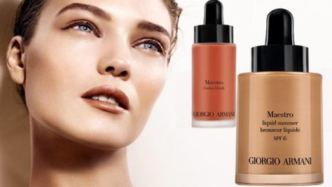 مكياج جورجيو أرماني لربيع وصيف 2014.. Maestro Mediterranea