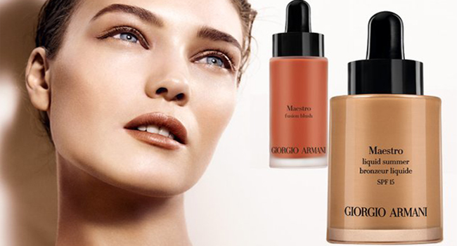 مكياج جورجيو أرماني لربيع وصيف 2014.. Maestro Mediterranea