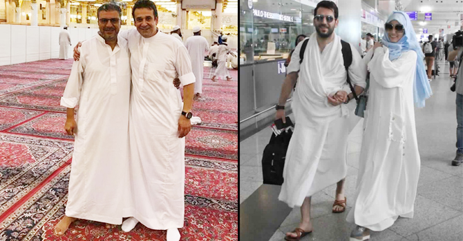نجوم يؤدون فريضة الحج هذا العام