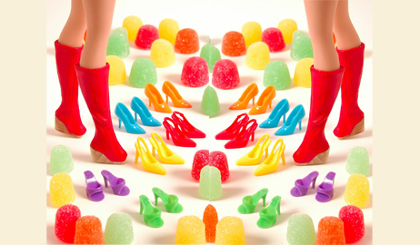 الوان البهجه تعود لموضه احذيه عيد الفطر 2013