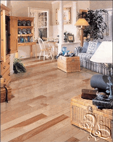 ارضية من الباركيه الخشبي