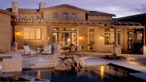 من الفلل الفخمة