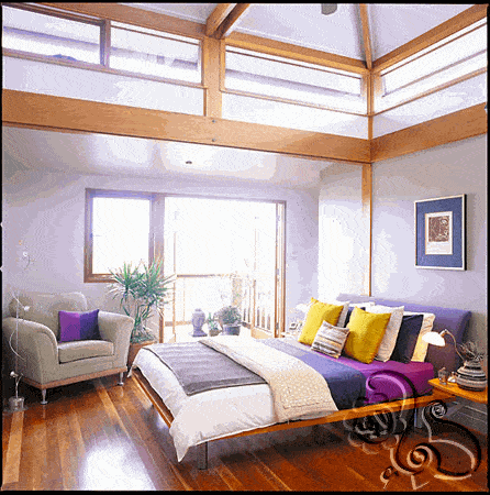 ارضية الباركيه الخشبي لغرفة النوم