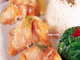 لفافات السلمون والهامور