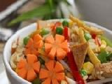 الأرز بالخضار … طبق صيني شهير