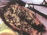 السمك المحشي بالارز و الزيتون