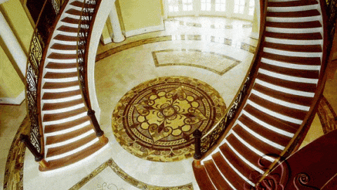 ارضية من الرخام